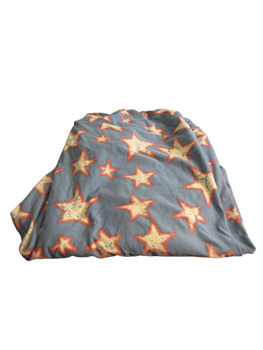 LuLaRoe TC2 Blue Cream Coral Stars Leggings Americana Collection
